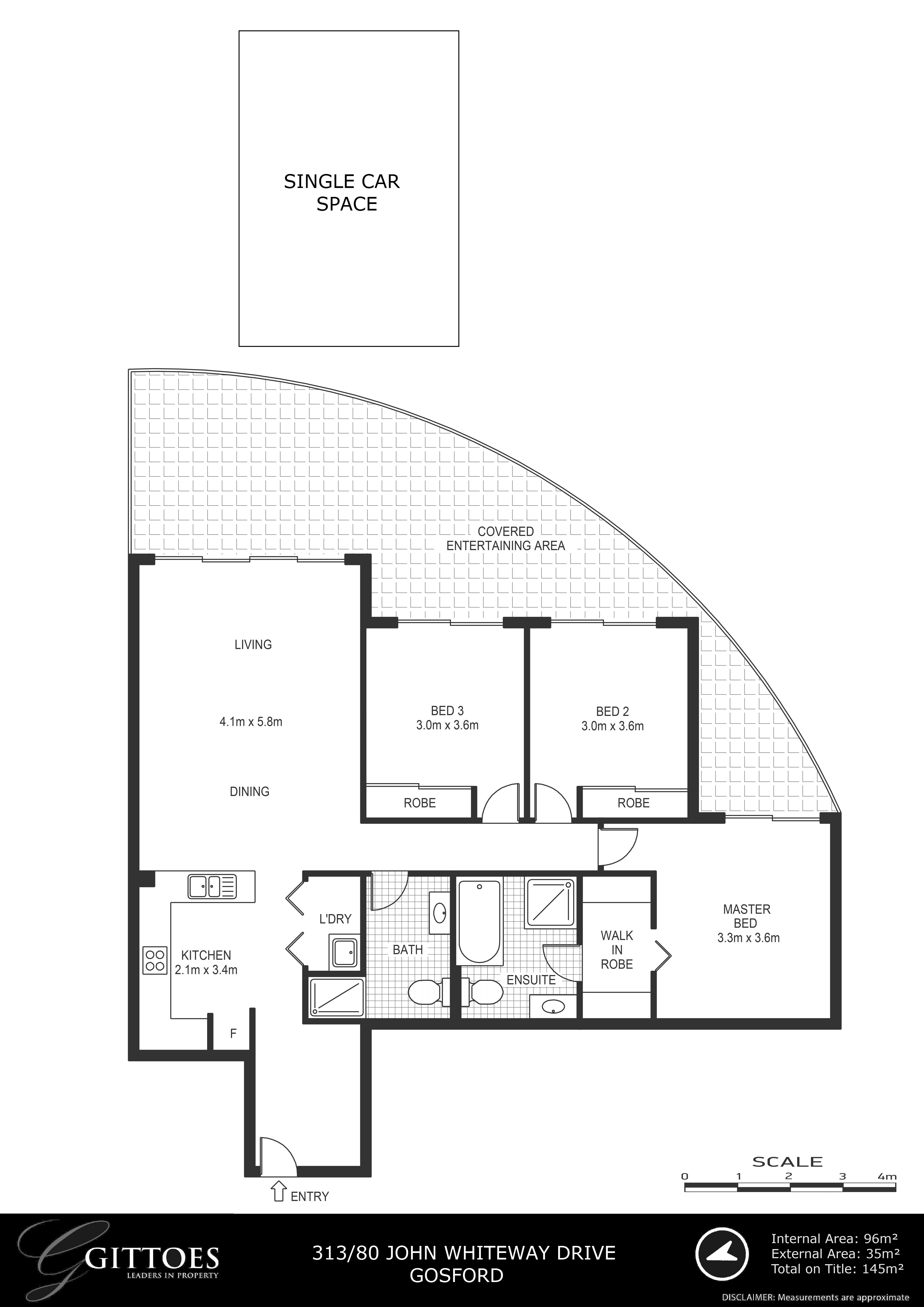 313/80 John Whiteway Drive, GOSFORD, NSW 2250