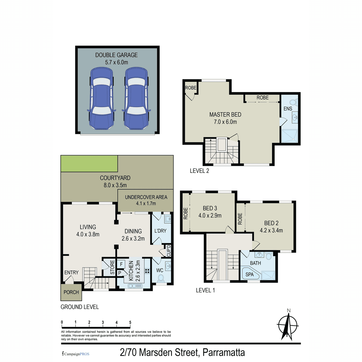 2/70 Marsden Street, Parramatta, NSW 2150