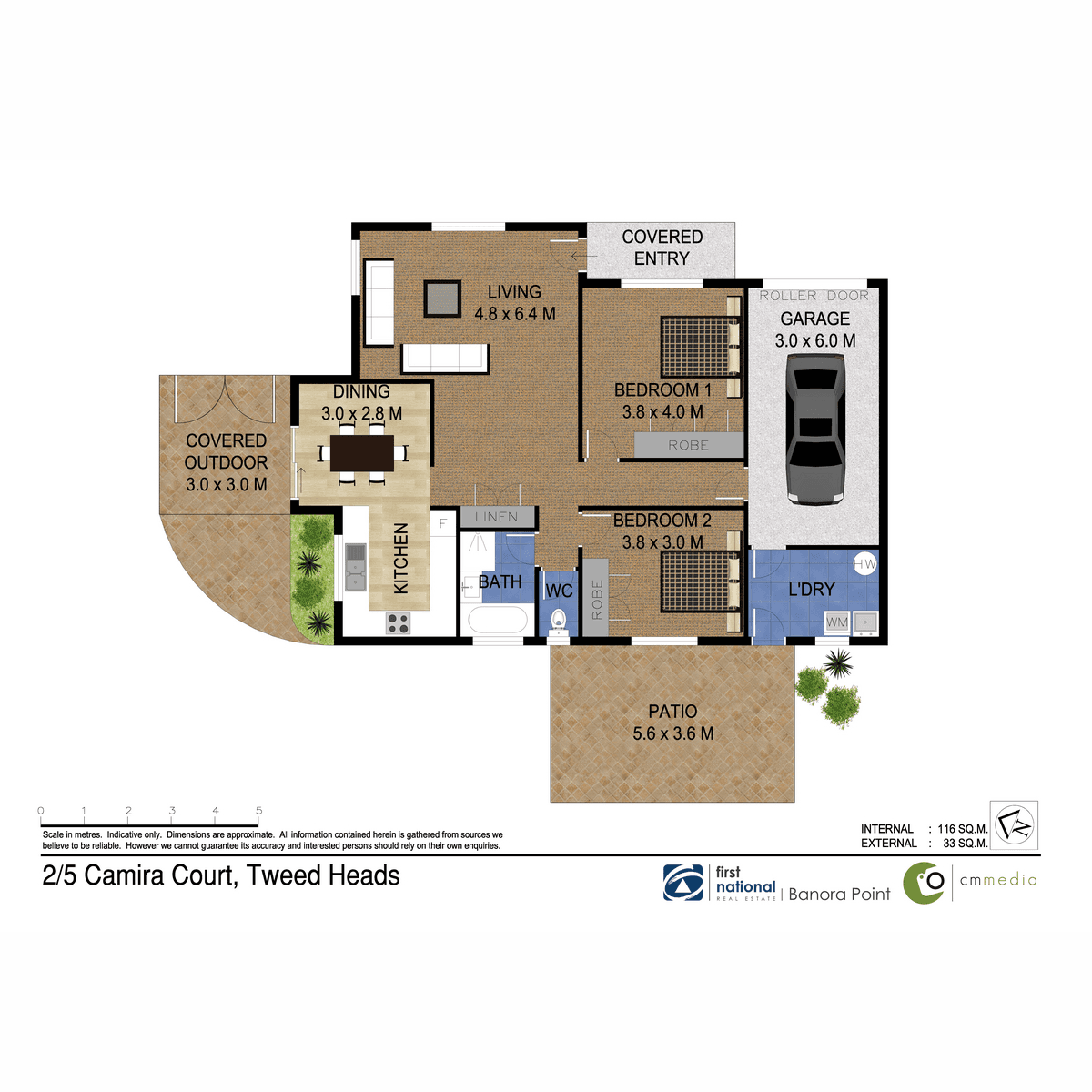 2/5 Camira Court, Tweed Heads, NSW 2485