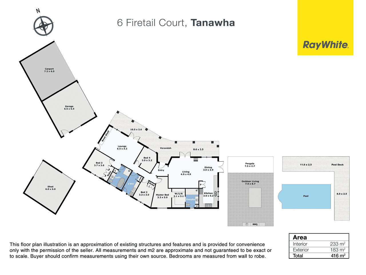 6 Firetail Court, TANAWHA, QLD 4556