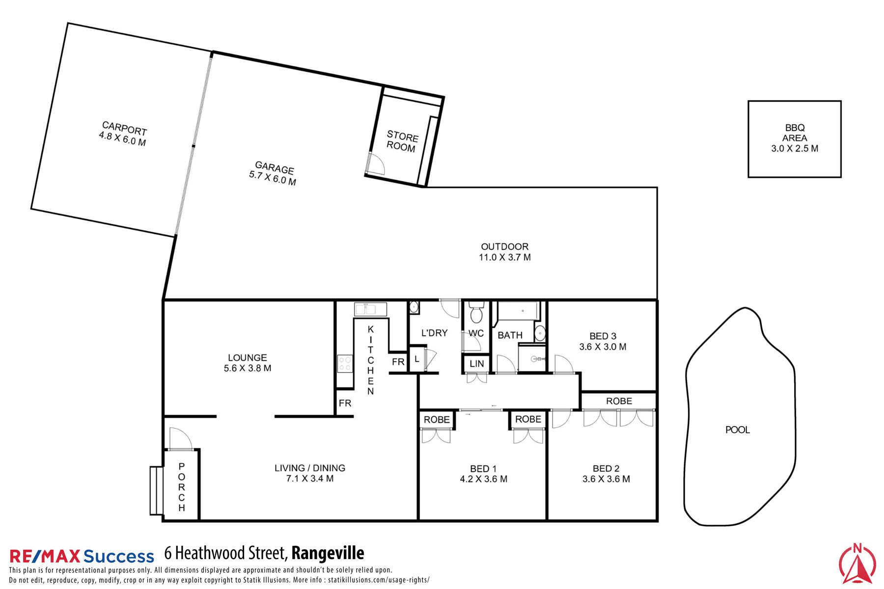 6 Heathwood Street, RANGEVILLE, QLD 4350