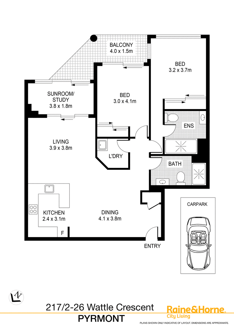 217/2-26 Wattle Crescent, PYRMONT, NSW 2009