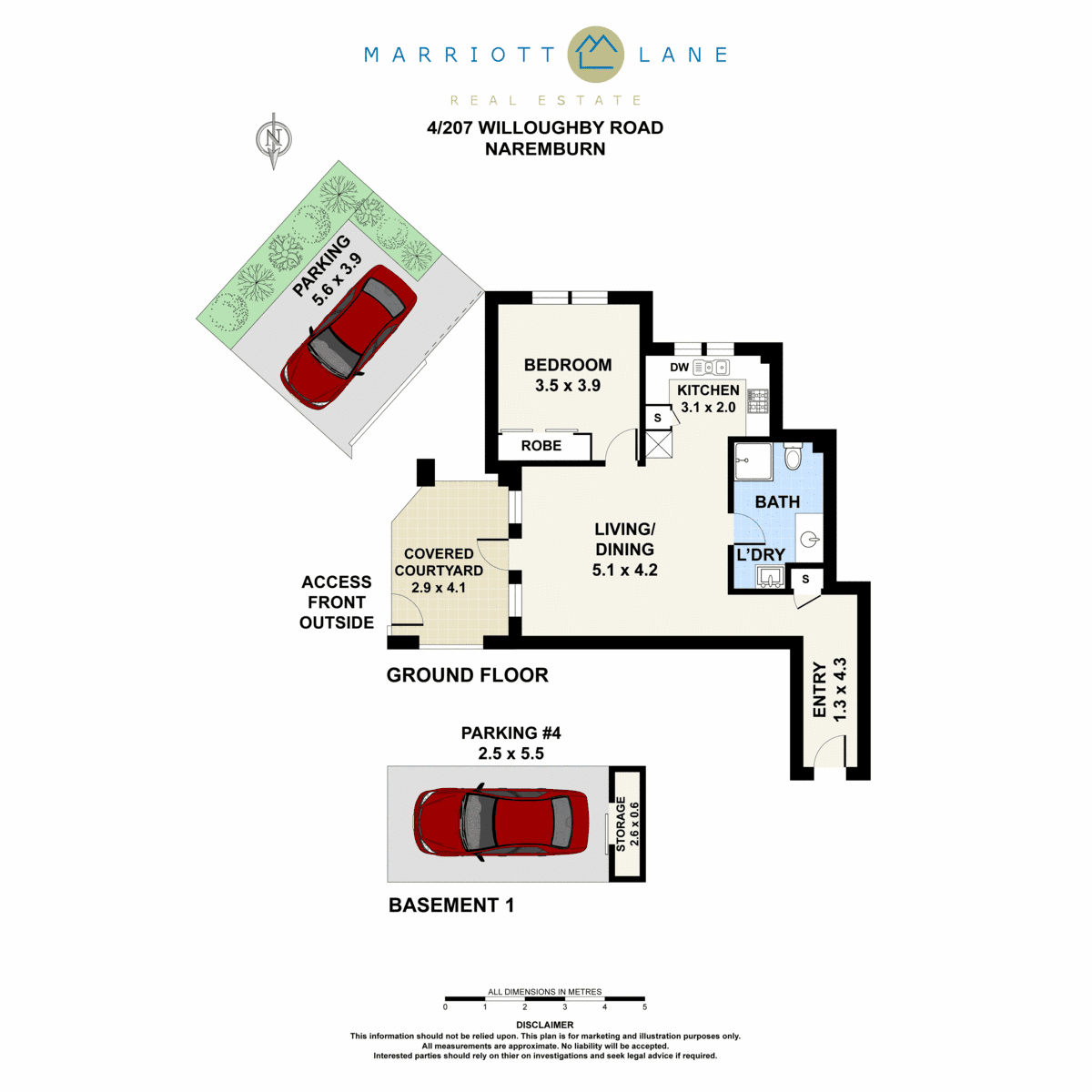 4/207 Willoughby Road, Naremburn, NSW 2065