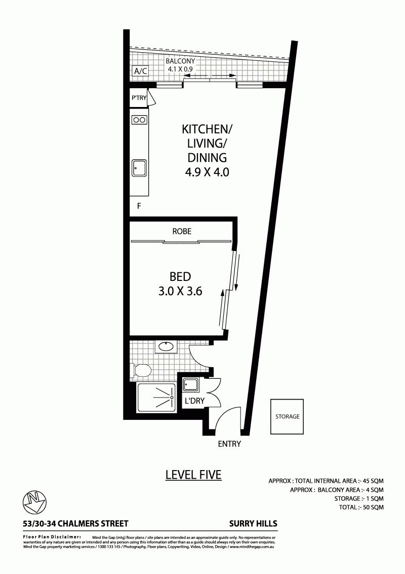 53/30-34 Chalmers Street, Surry Hills, NSW 2010