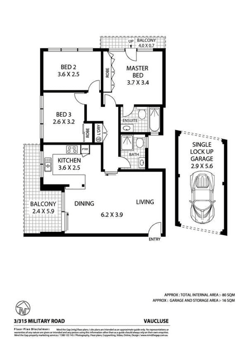 3/315 Military Road, Vaucluse, NSW 2030