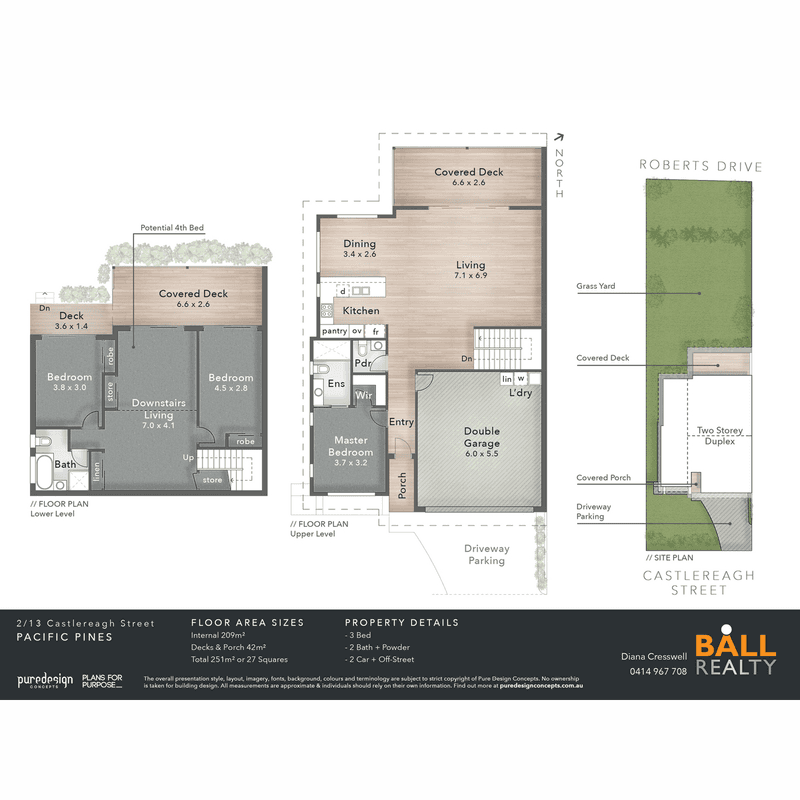 2/13 Castlereagh Close, Pacific Pines, QLD 4211