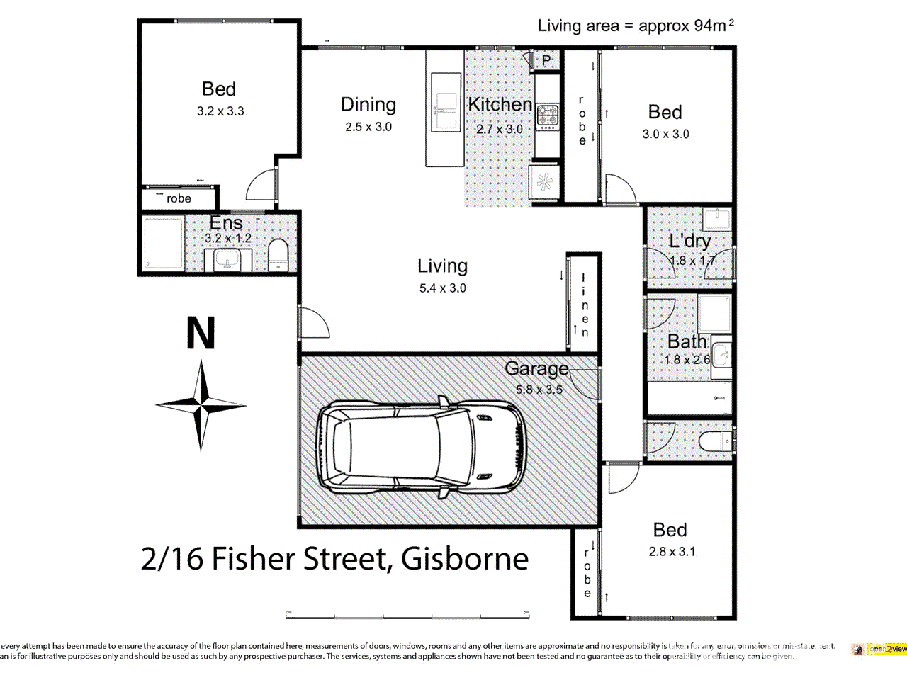 2/16 Fisher Street, GISBORNE, VIC 3437