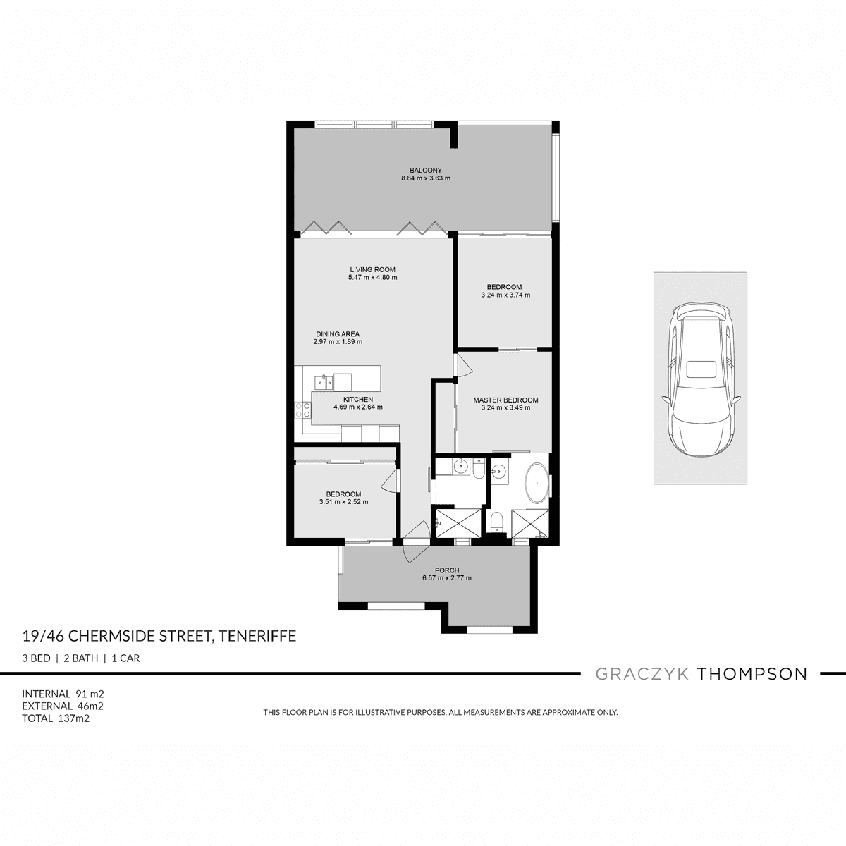 19/46 Chermside Street, Teneriffe, QLD 4005