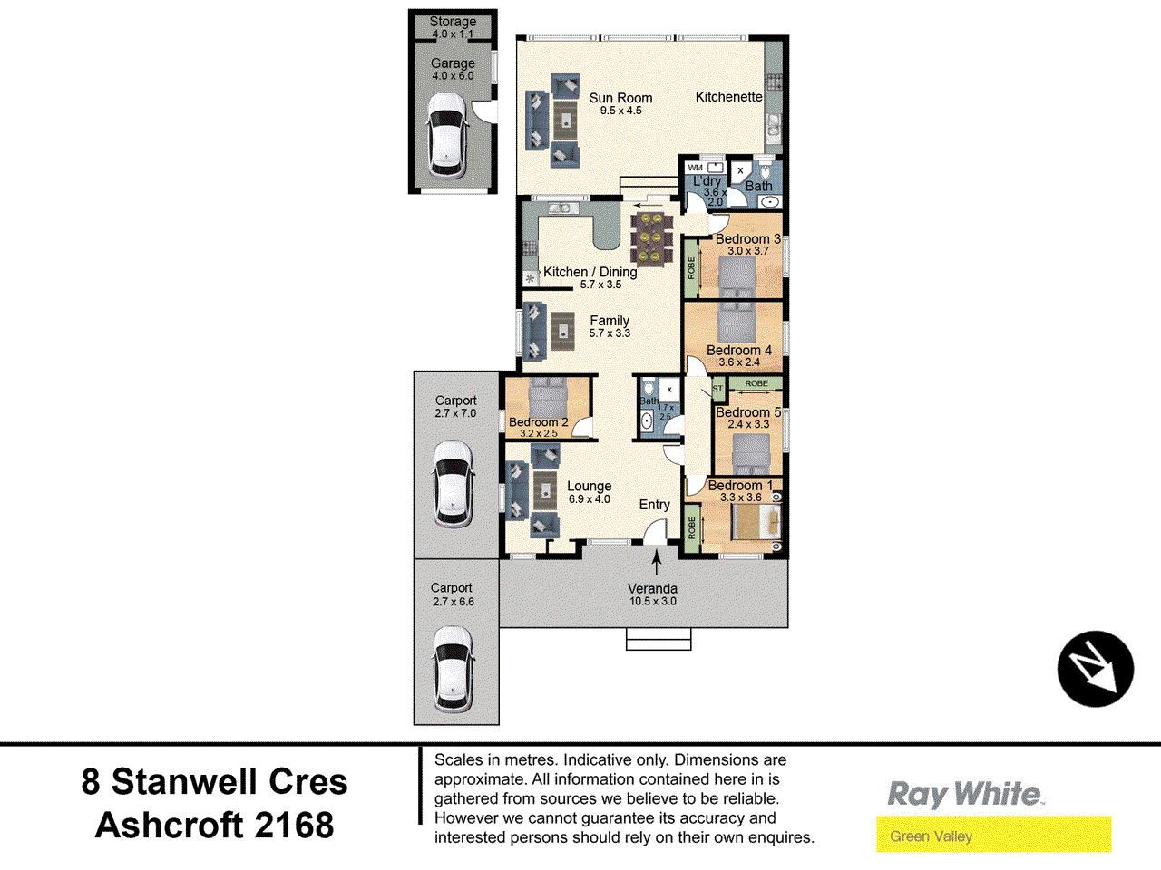 8 Stanwell Crescent, ASHCROFT, NSW 2168