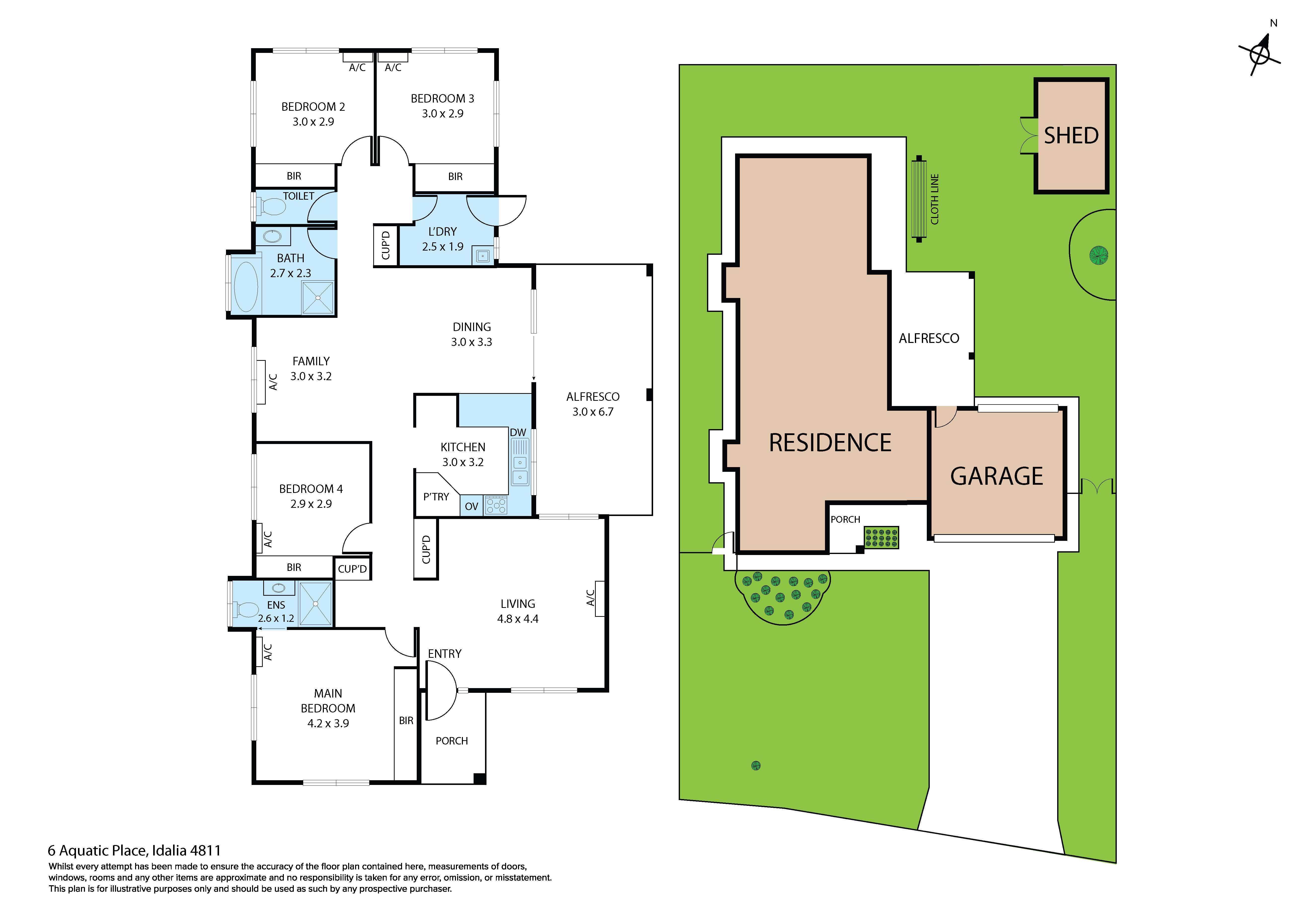 6 Aquatic Place, IDALIA, QLD 4811