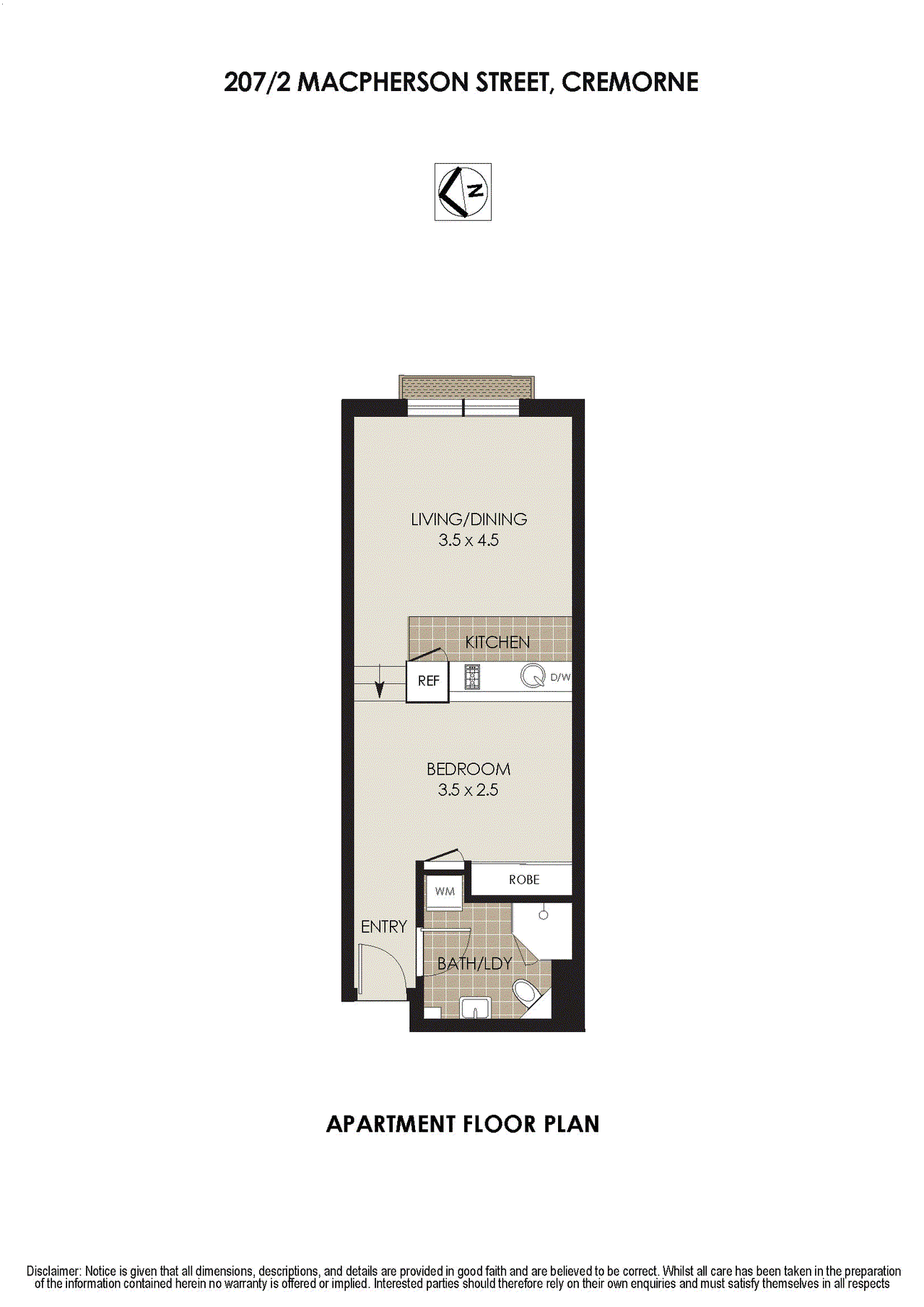 207/2 Macpherson Street, CREMORNE, NSW 2090