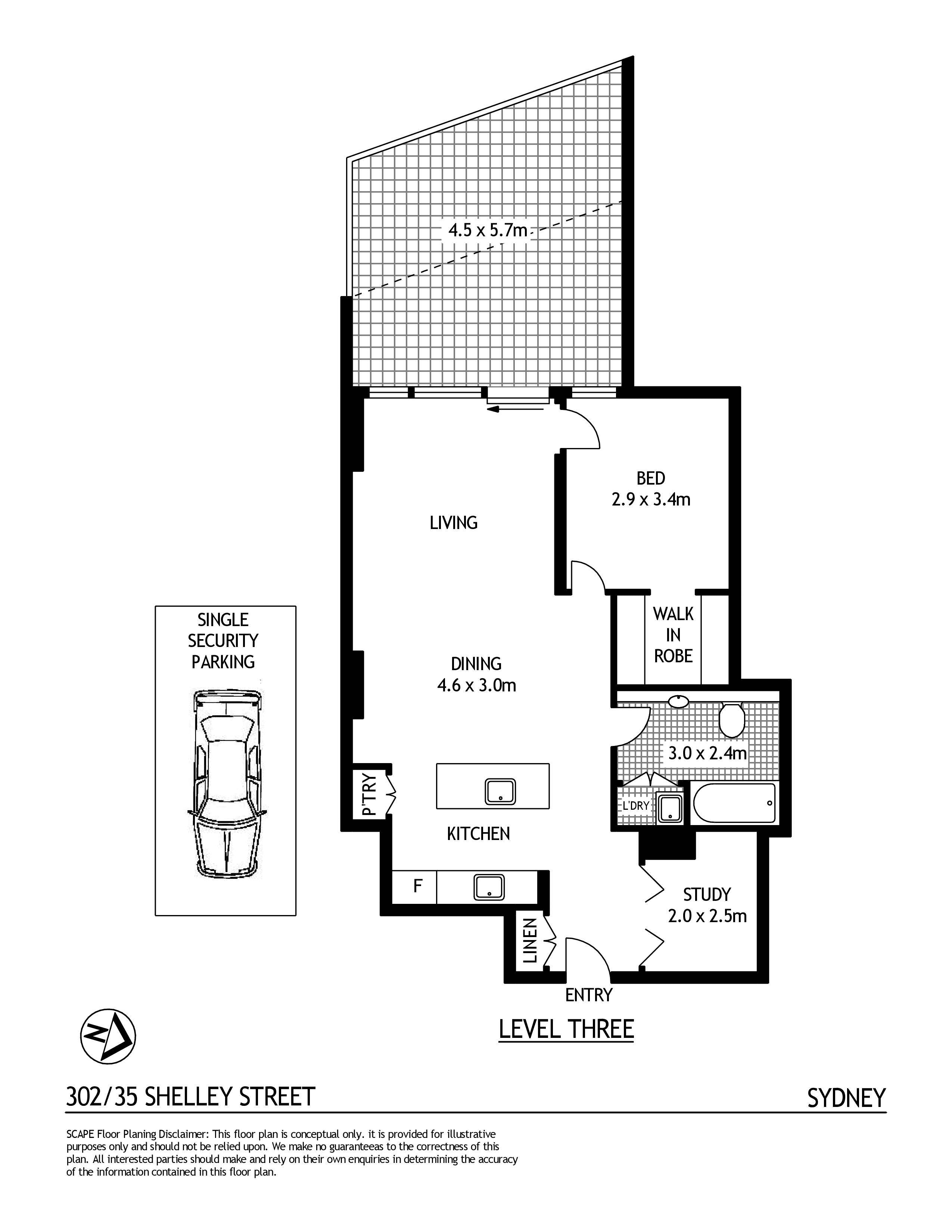 302/35 Shelley Street, Sydney, NSW 2000