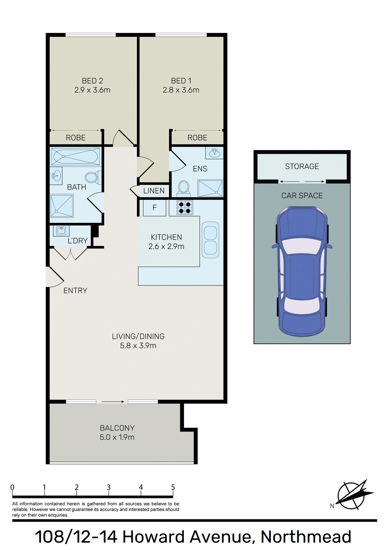 108/12-14 Howard Avenue, NORTHMEAD, NSW 2152