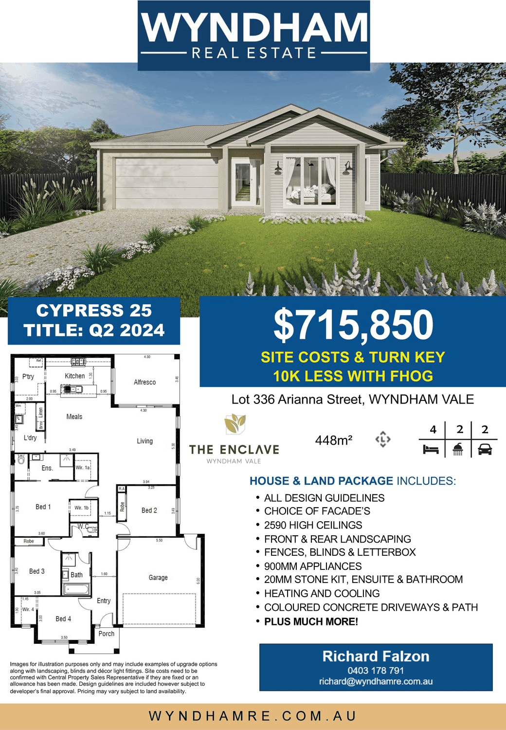 Lot 336 Arianna Street, Wyndham Vale, VIC 3024