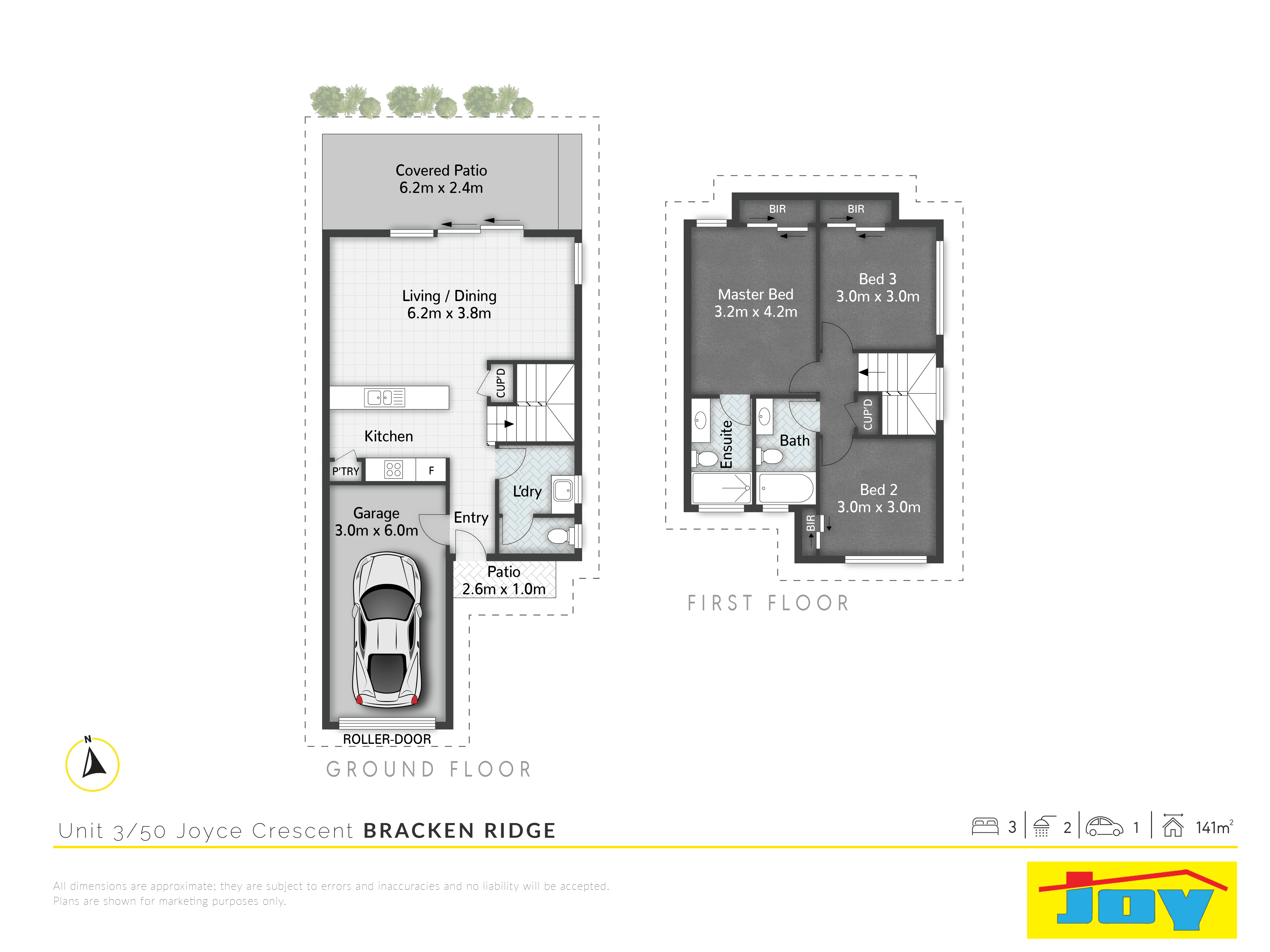 3/50 JOYCE CRESCENT, BRACKEN RIDGE, QLD 4017