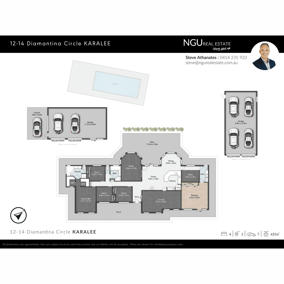 12-14 Diamantina Circle, Karalee, QLD 4306