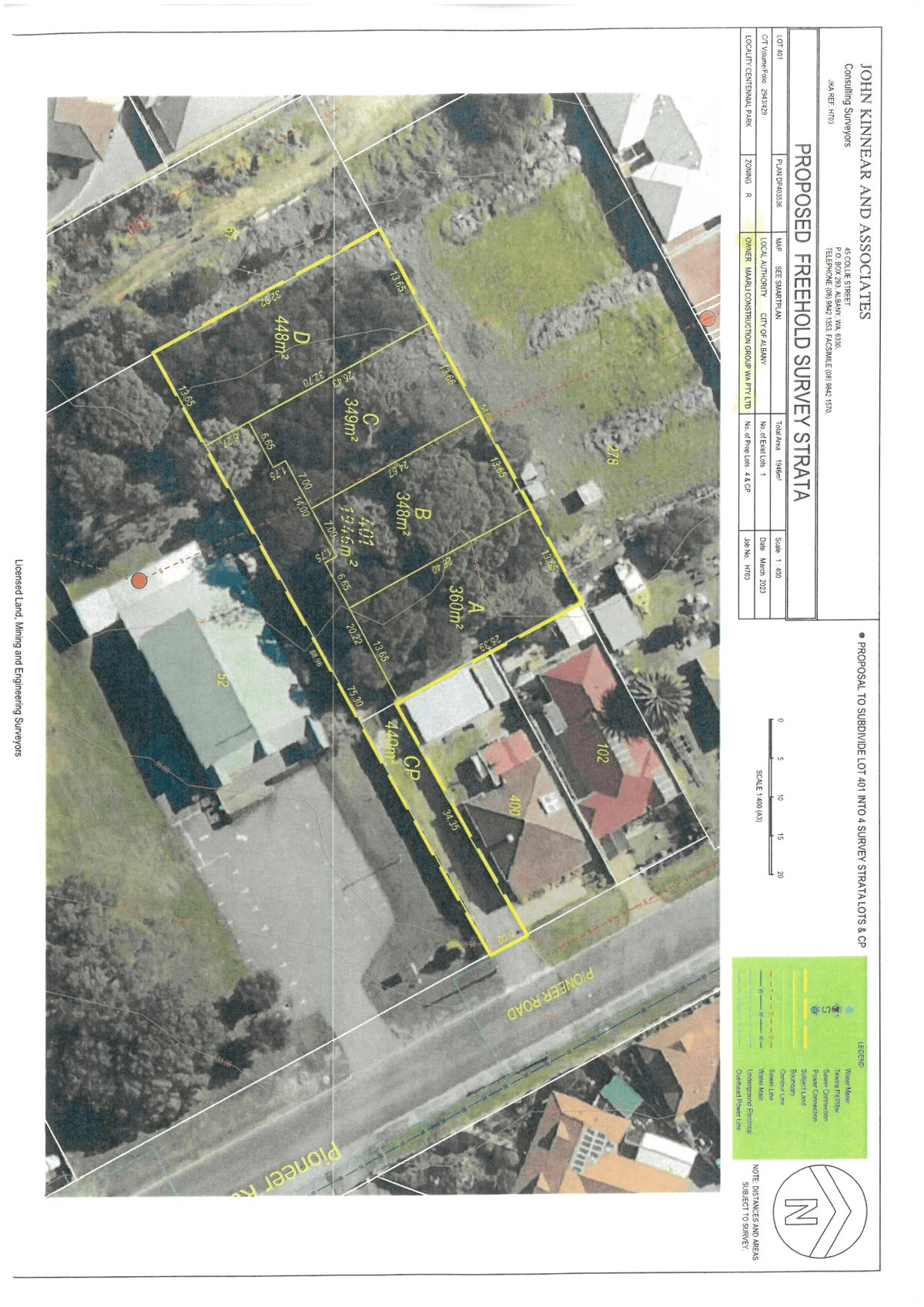 Lot A/49A Pioneer Road, CENTENNIAL PARK, WA 6330
