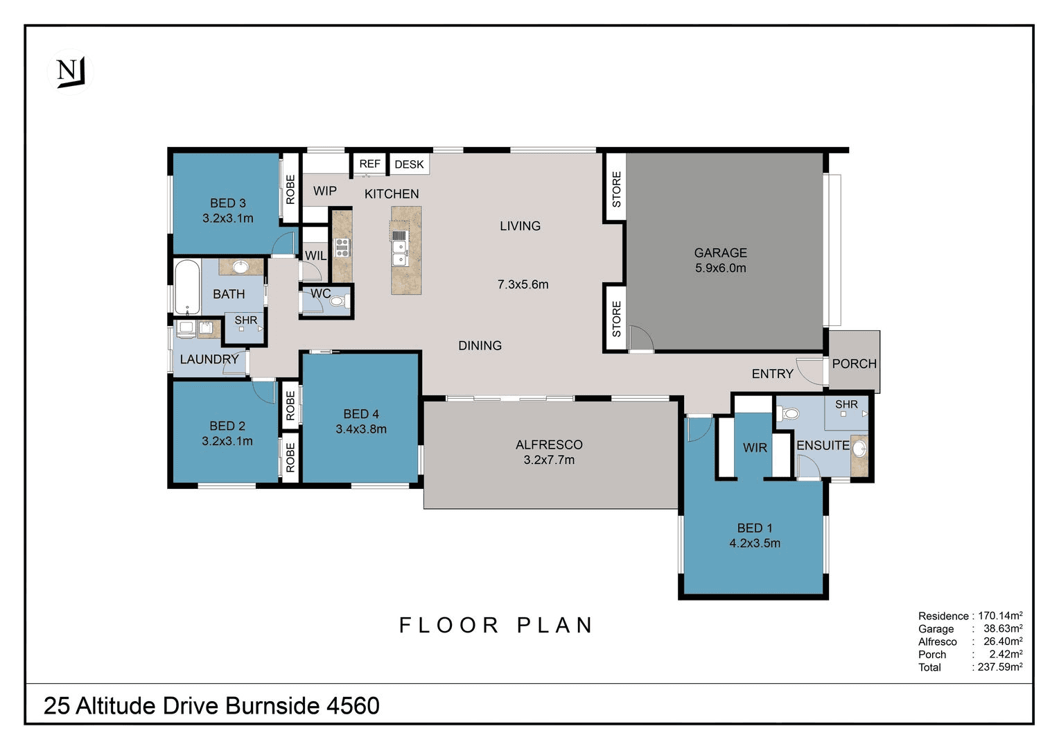 25 Altitude Drive, BURNSIDE, QLD 4560