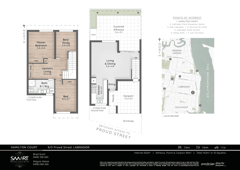 9/3 Proud Street, LABRADOR, QLD 4215