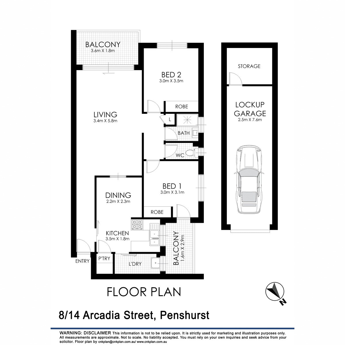 8/14 Arcadia Street, Penshurst, NSW 2222