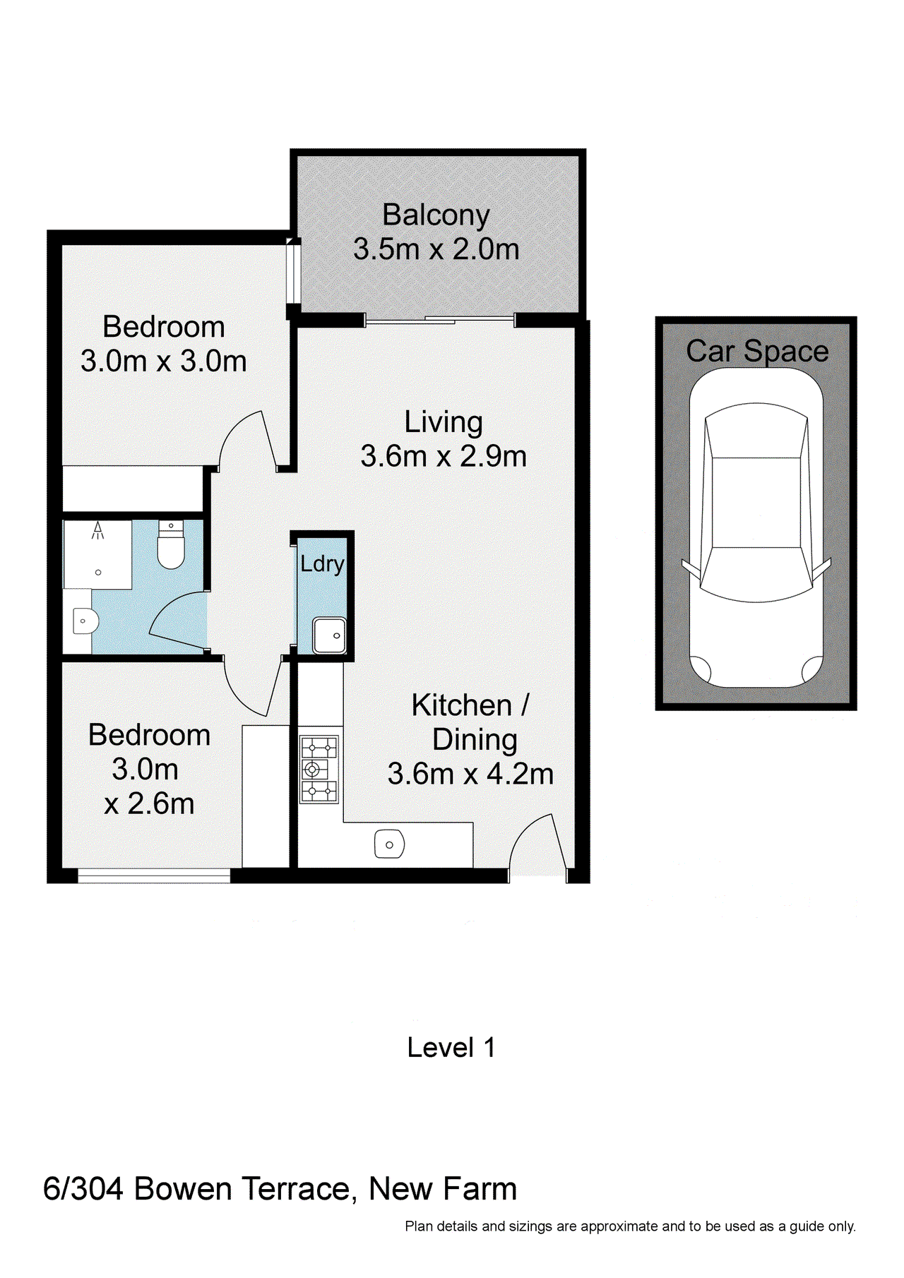 6/304 Bowen Terrace, New Farm, QLD 4005