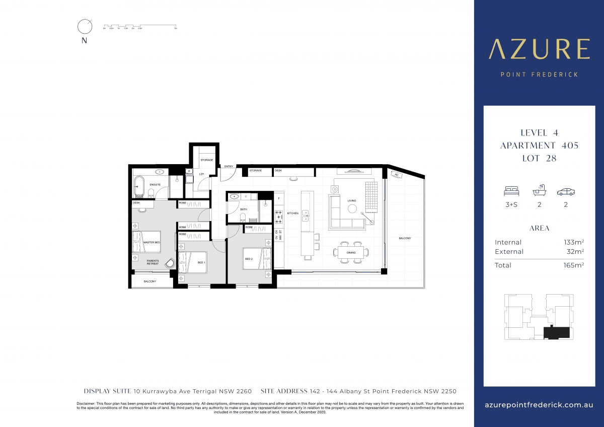 405/142-144 Albany Street, Point Frederick, NSW 2250