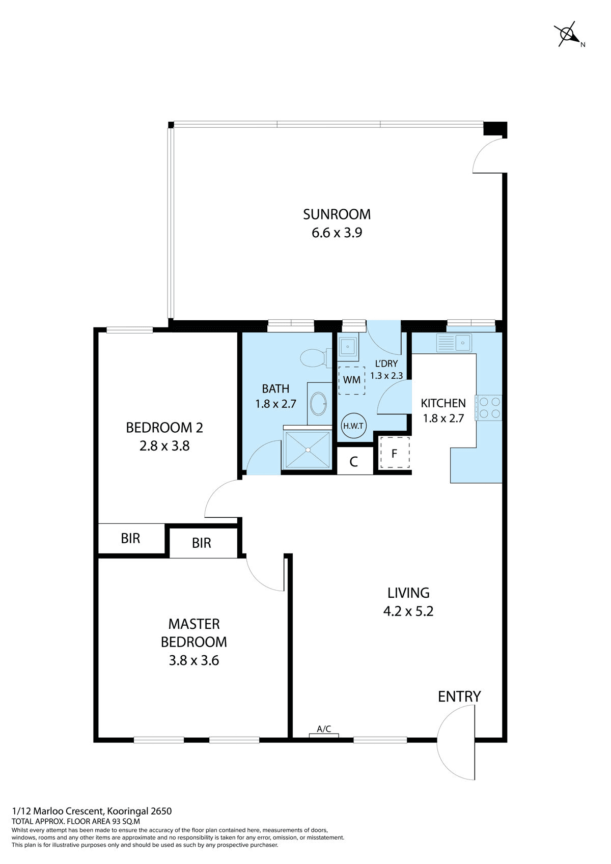 1/12 Marloo Crescent, KOORINGAL, NSW 2650