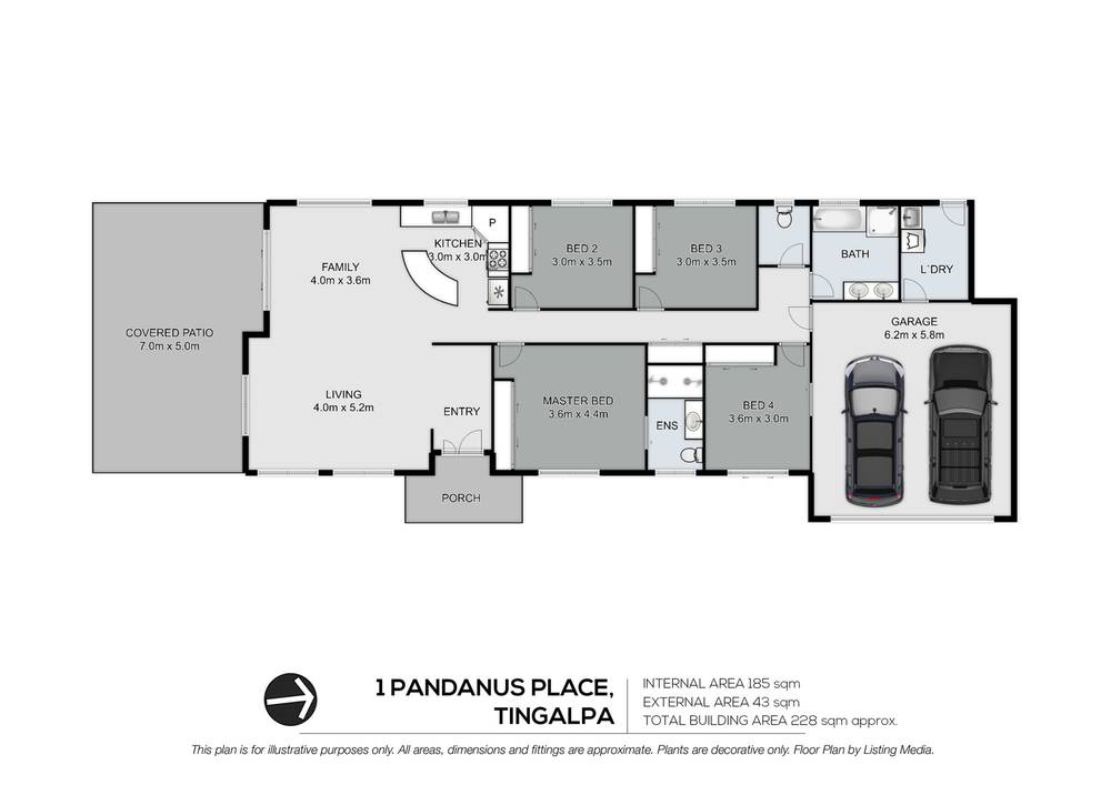 1 Pandanus Place, TINGALPA, QLD 4173