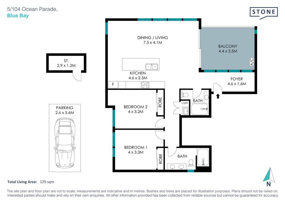 5/104 Ocean Parade, Blue Bay, NSW 2261