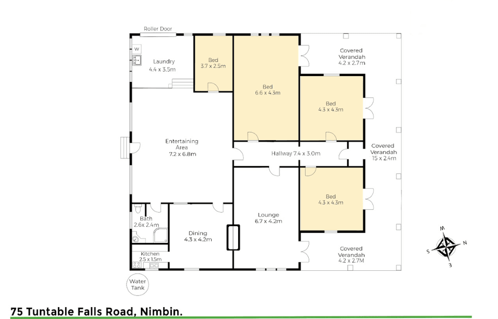 75 Tuntable Falls Road, Nimbin, NSW 2480