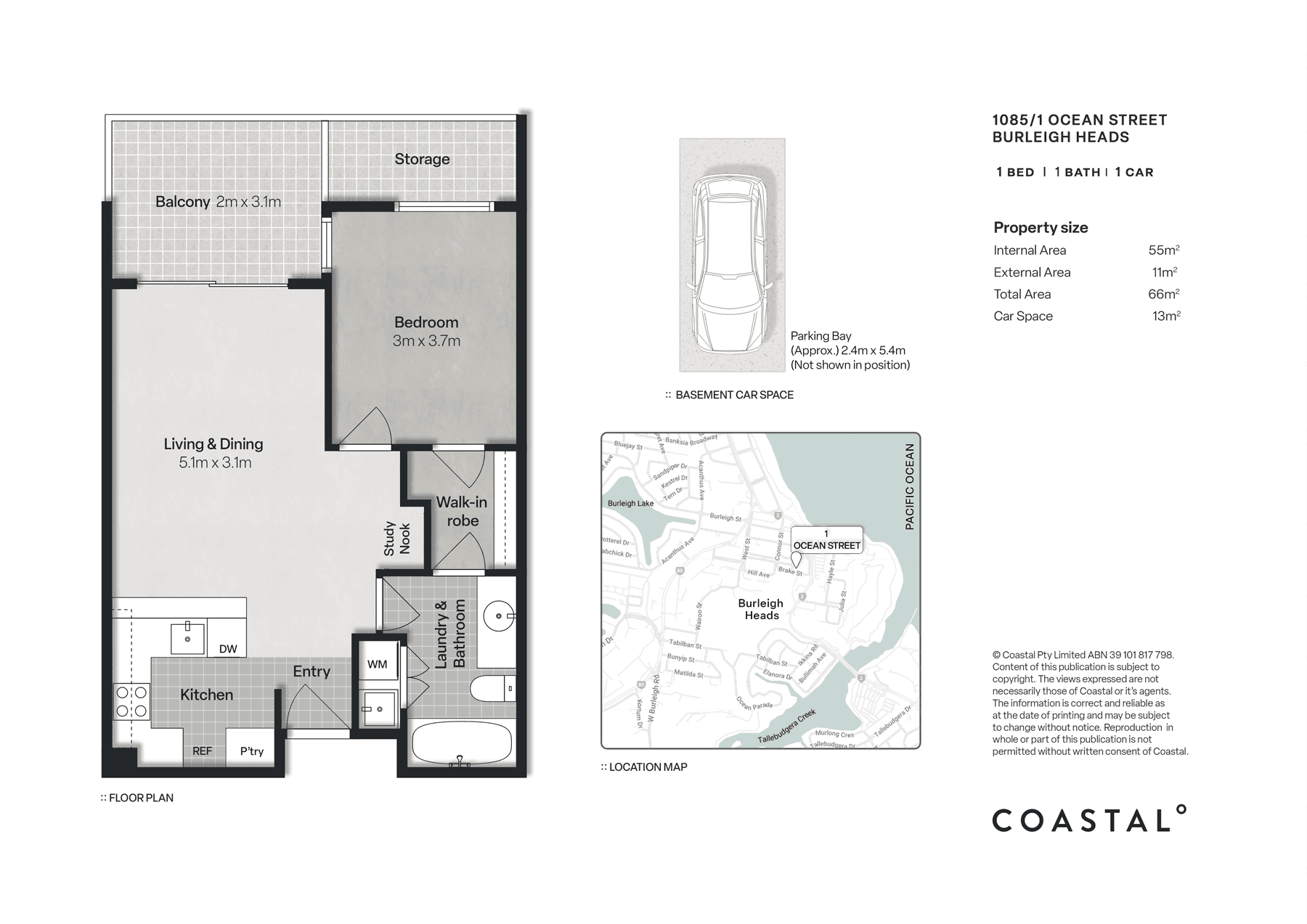 1085/1 Ocean Street, BURLEIGH HEADS, QLD 4220