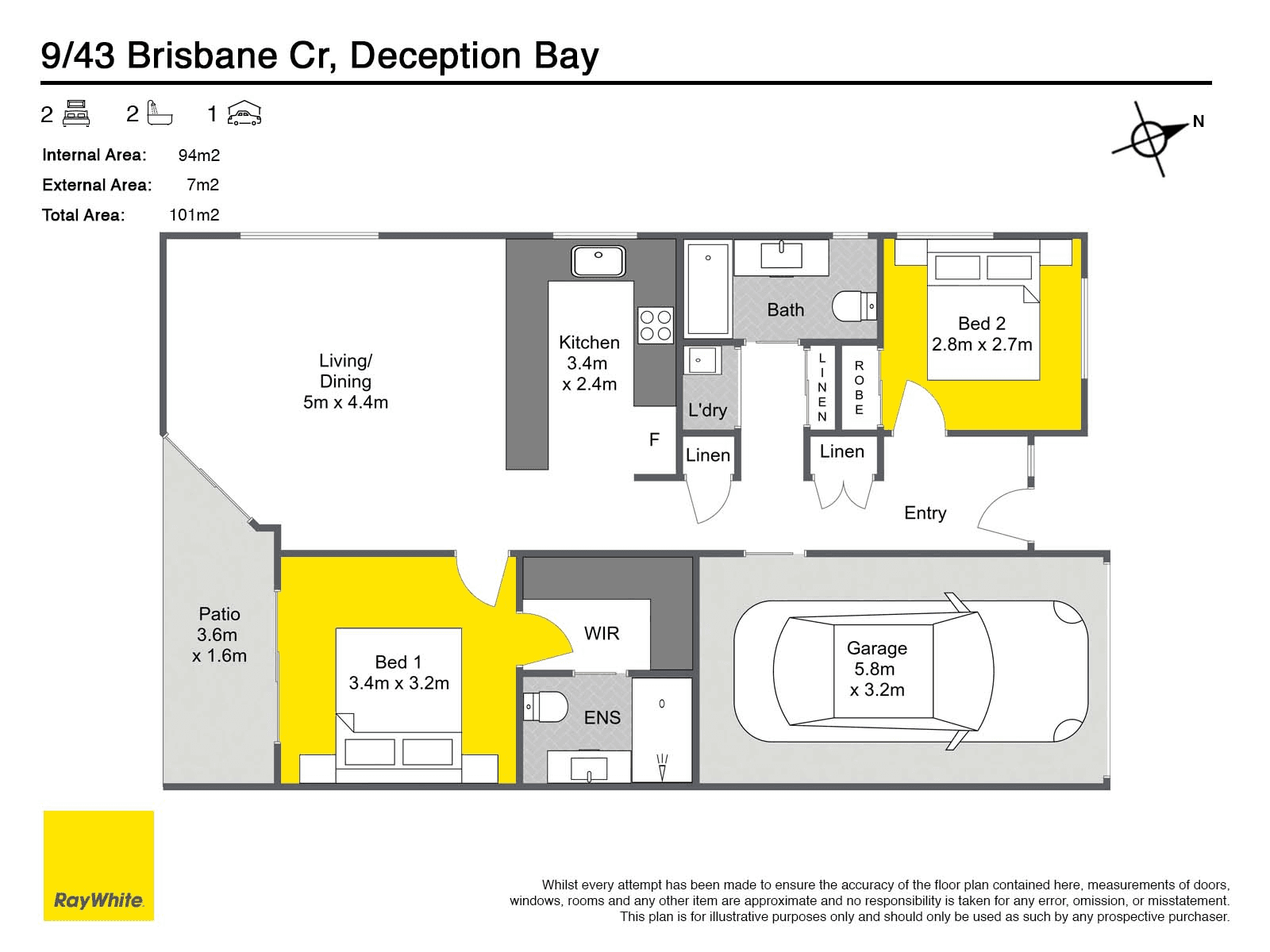 9/43-55 Brisbane Crescent, DECEPTION BAY, QLD 4508