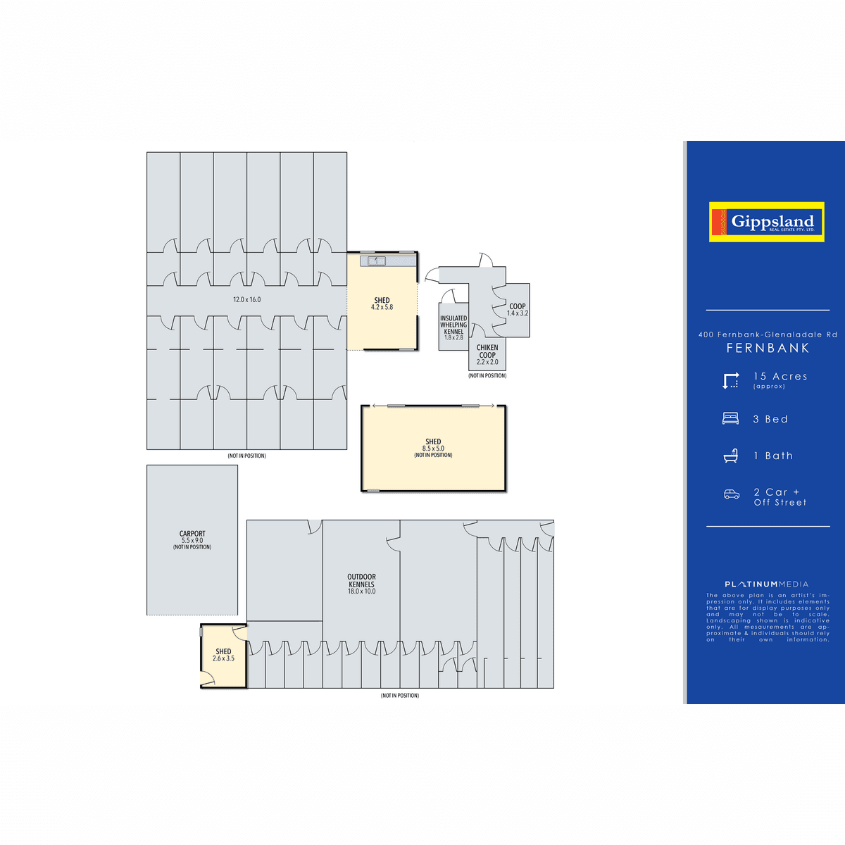 400 Fernbank Glenaladale Road, Fernbank, VIC 3864