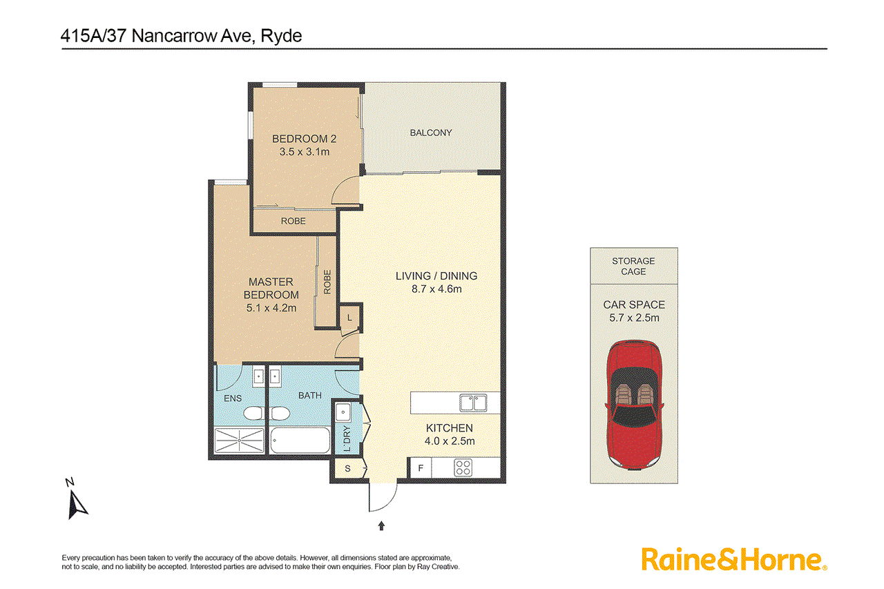 415A/37 Nancarrow Avenue, RYDE, NSW 2112