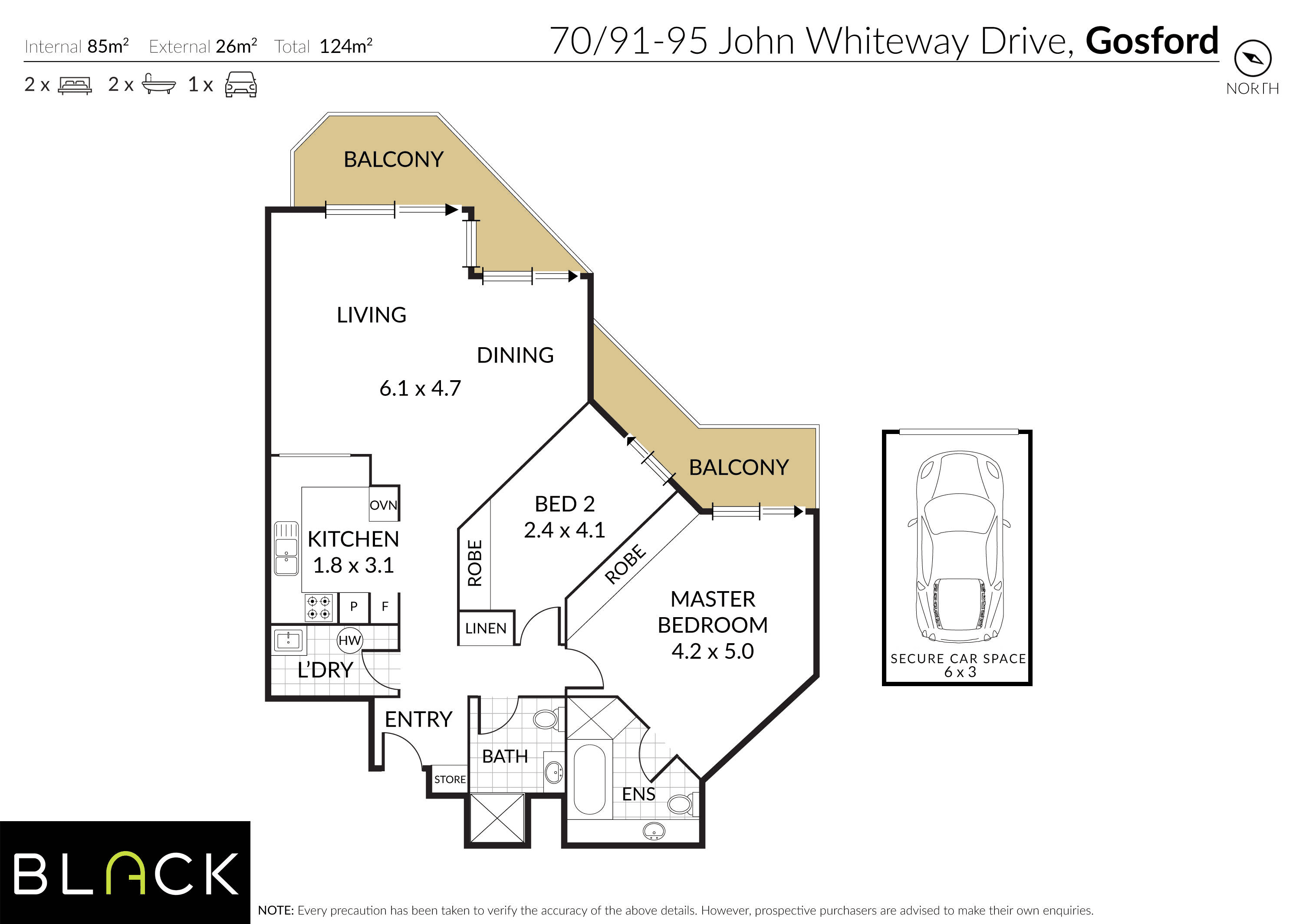 70/91-95 John Whiteway Drive, Gosford, NSW 2250