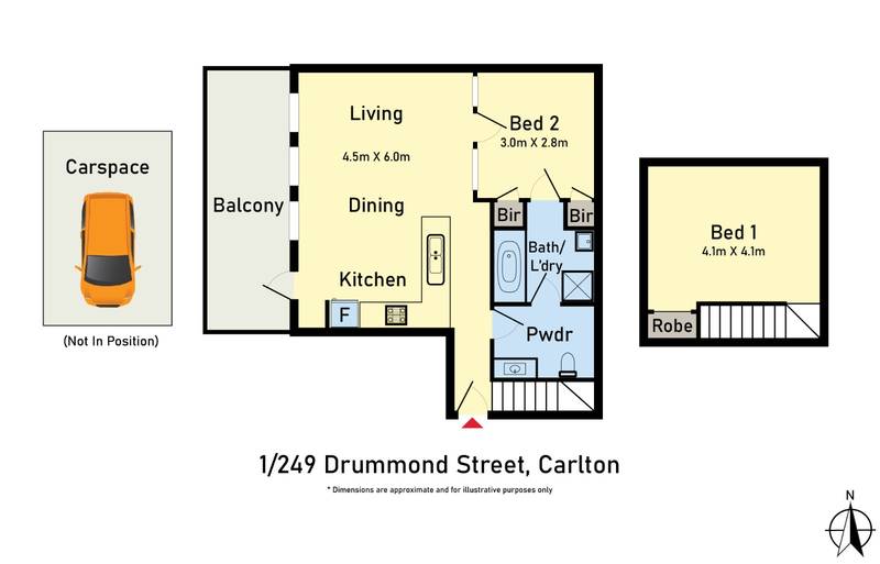 1/249 Drummond Street, Carlton, Victoria 3053