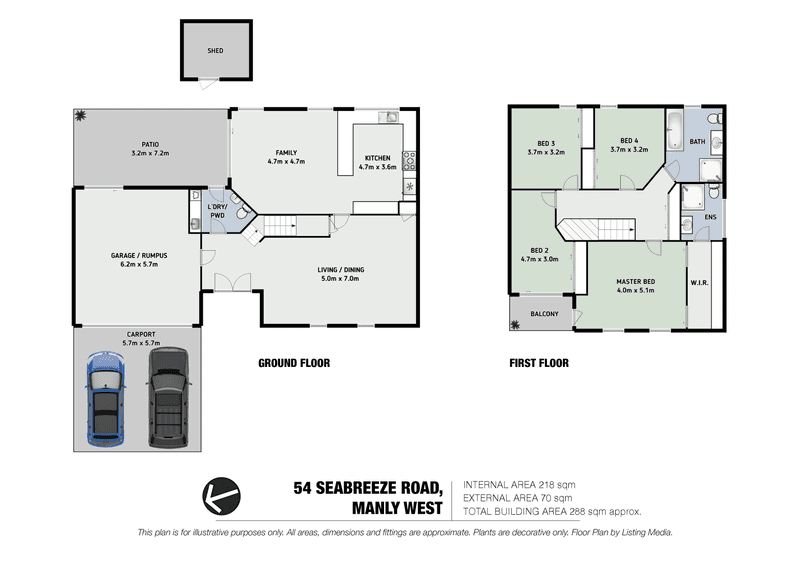 54 Seabreeze Road, Manly West, QLD 4179