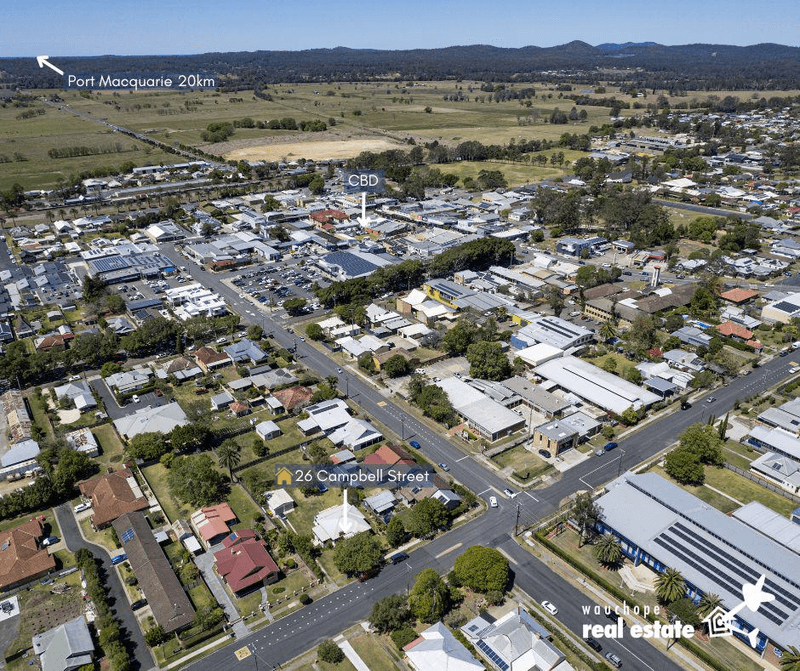 26 Campbell Street, WAUCHOPE, NSW 2446