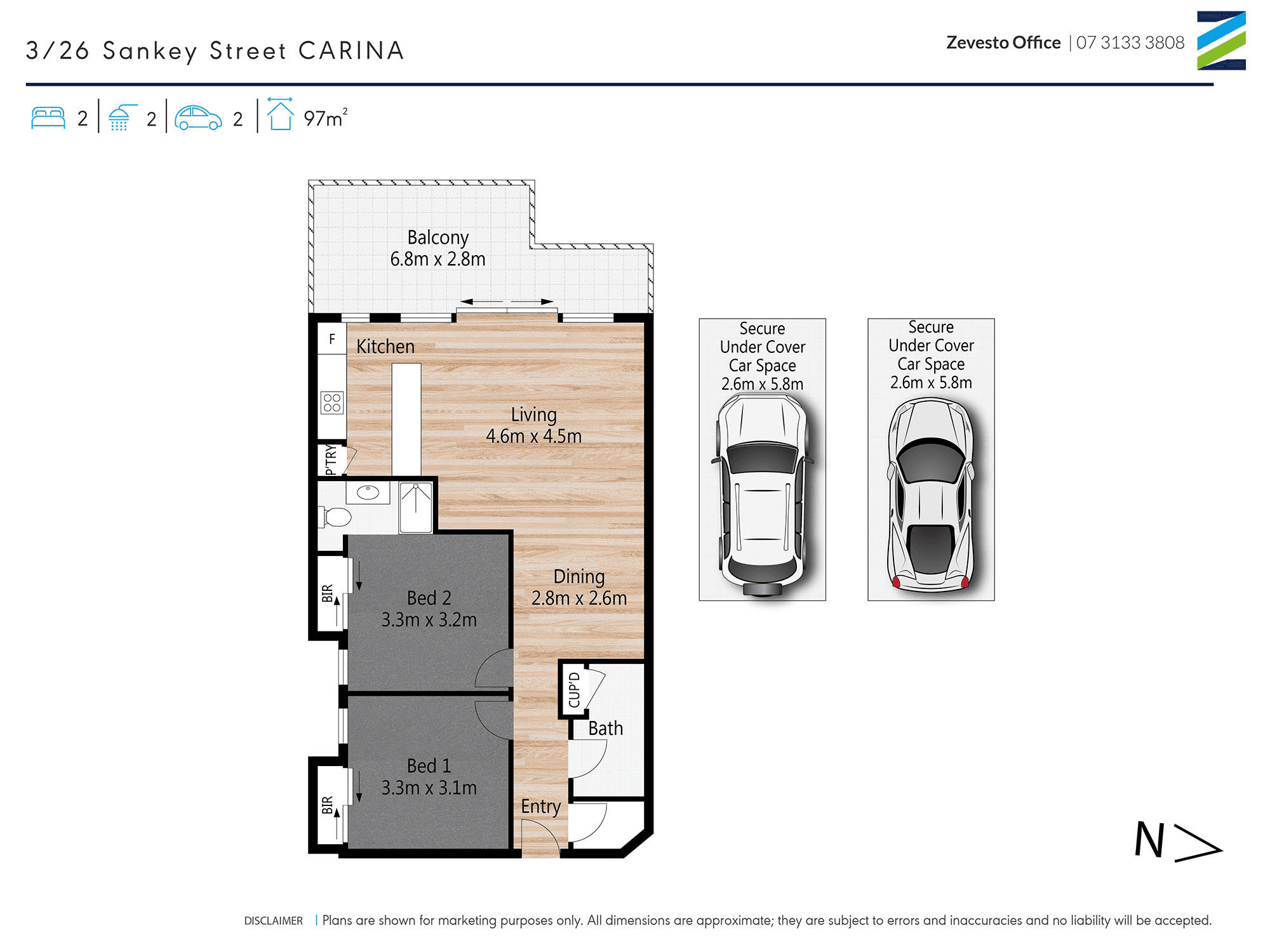 3/26 Sankey Street, Carina, QLD 4152