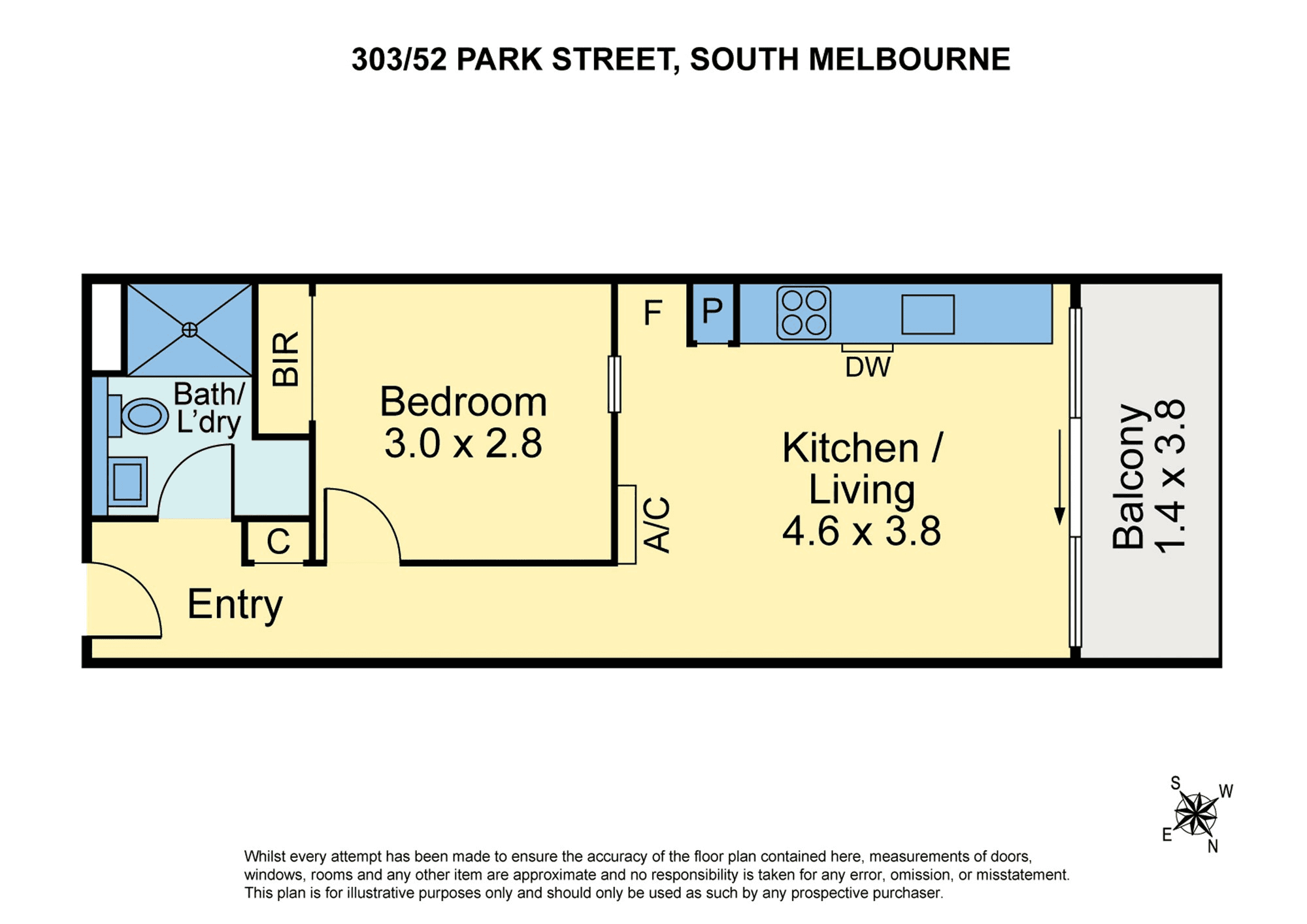 303/52 Park St, SOUTH MELBOURNE, VIC 3205