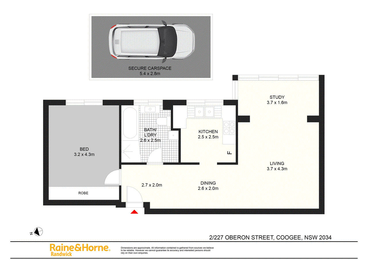 2/227 Oberon Street, COOGEE, NSW 2034