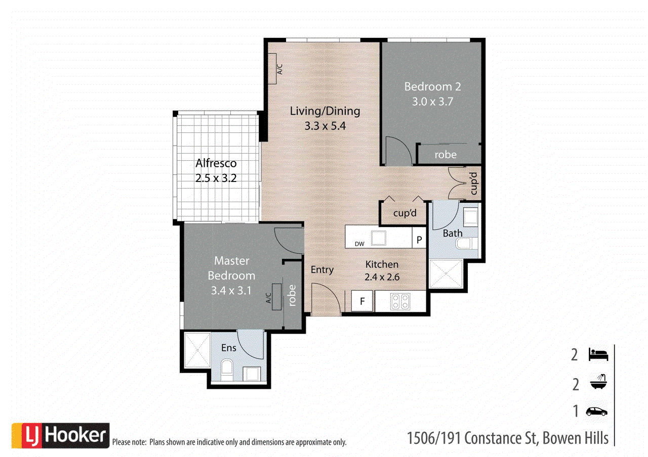 1506/191 Constance Street, BOWEN HILLS, QLD 4006