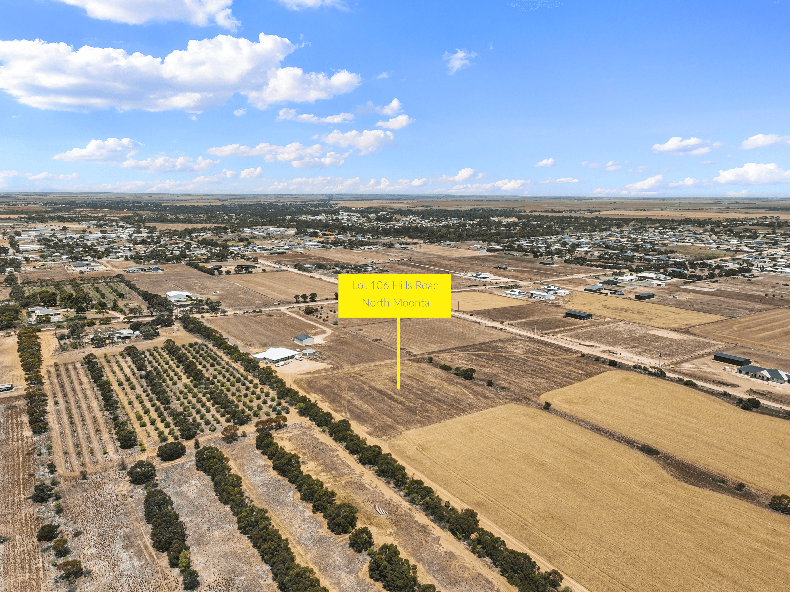 Lot 106 Hills Road, NORTH MOONTA, SA 5558