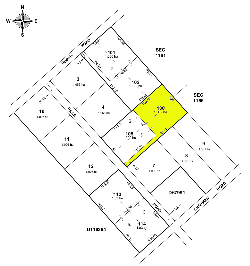 Lot 106 Hills Road, NORTH MOONTA, SA 5558