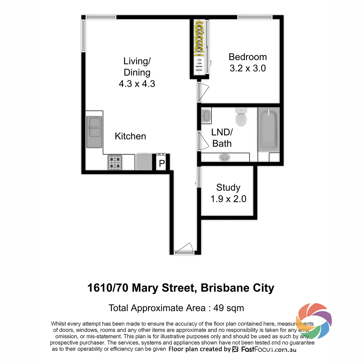 1610/70 Mary Street, Brisbane City, QLD 4000