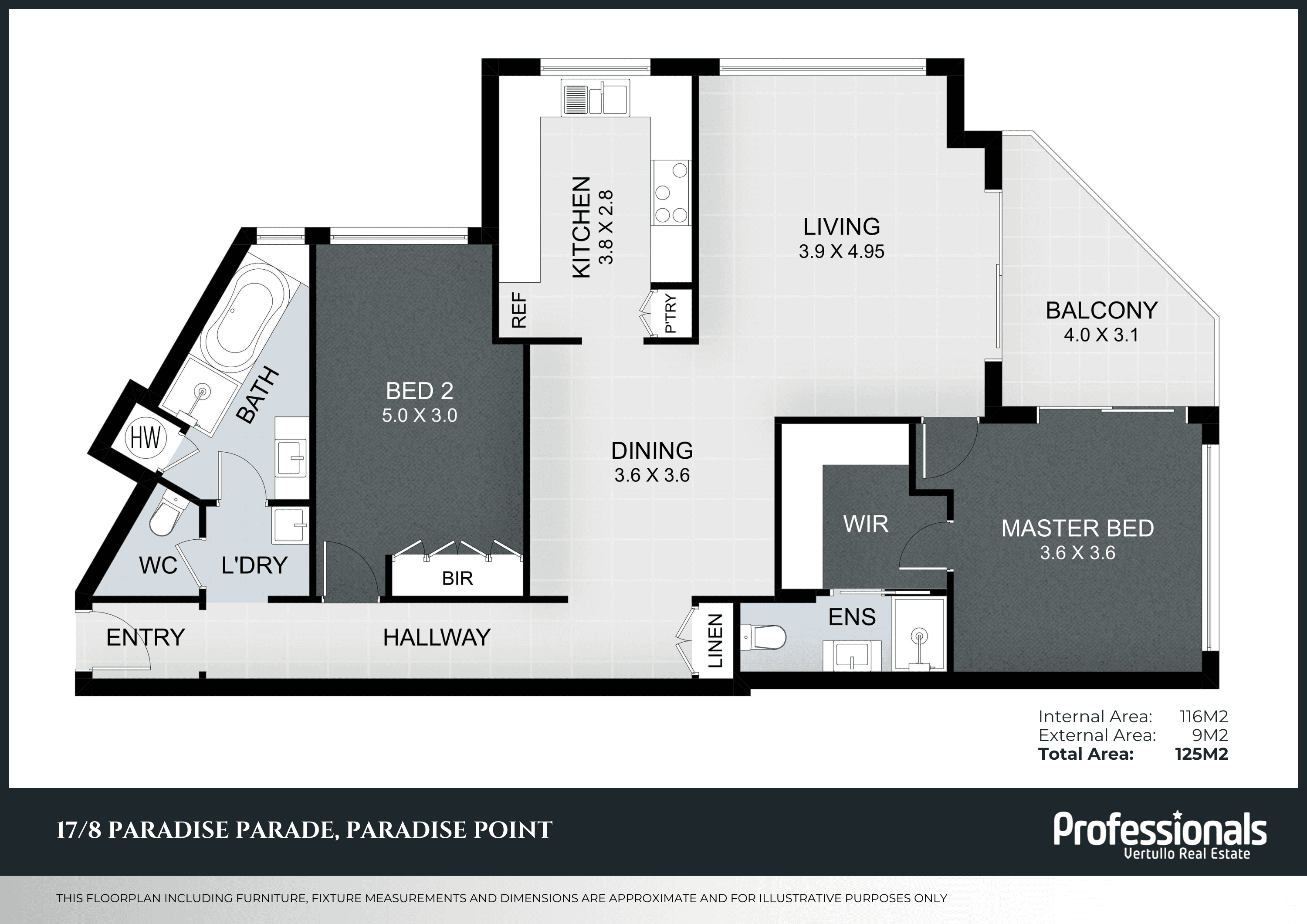 17/8 Paradise Parade, PARADISE POINT, QLD 4216