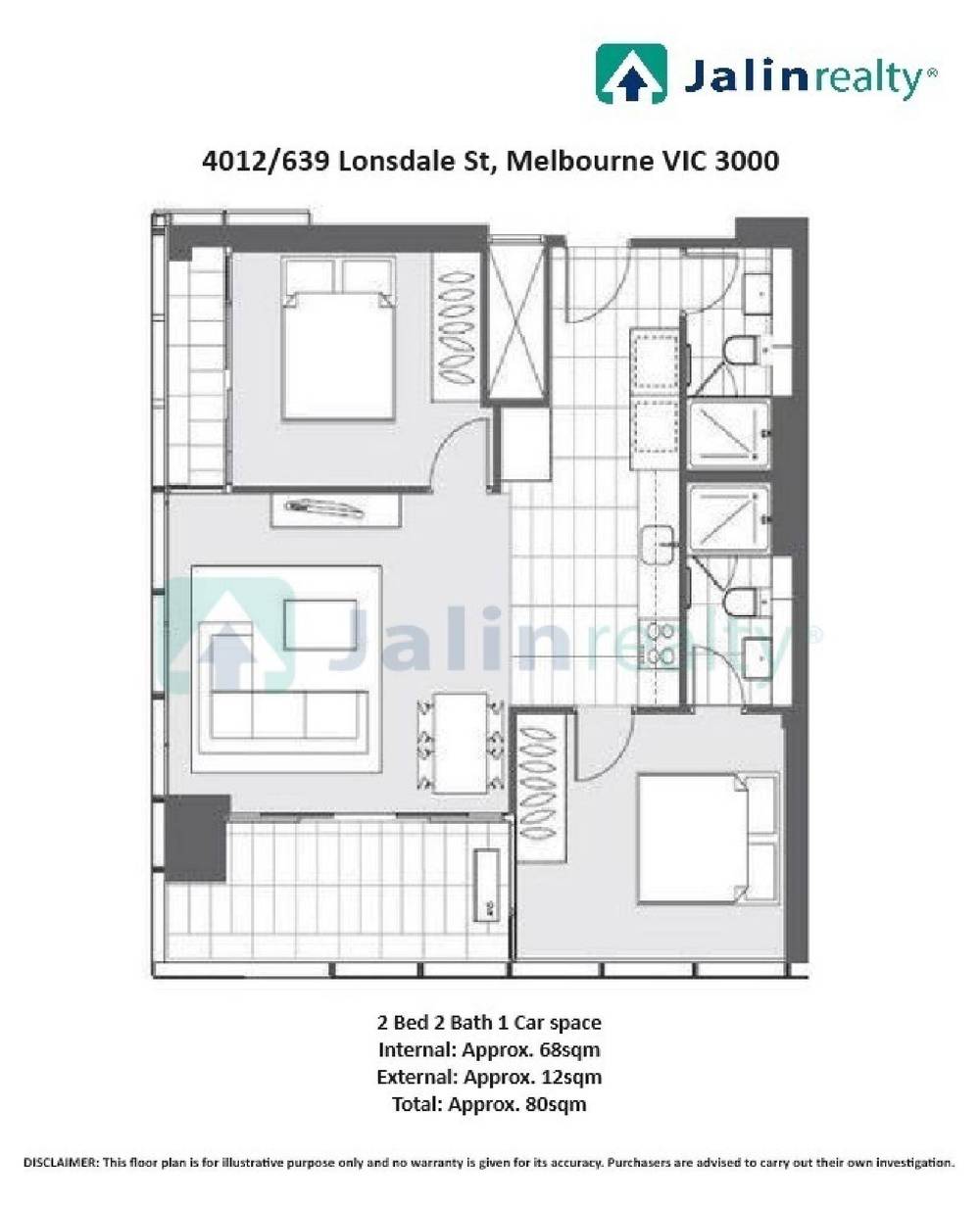 4012/639 Lonsdale Street, Melbourne, VIC 3000