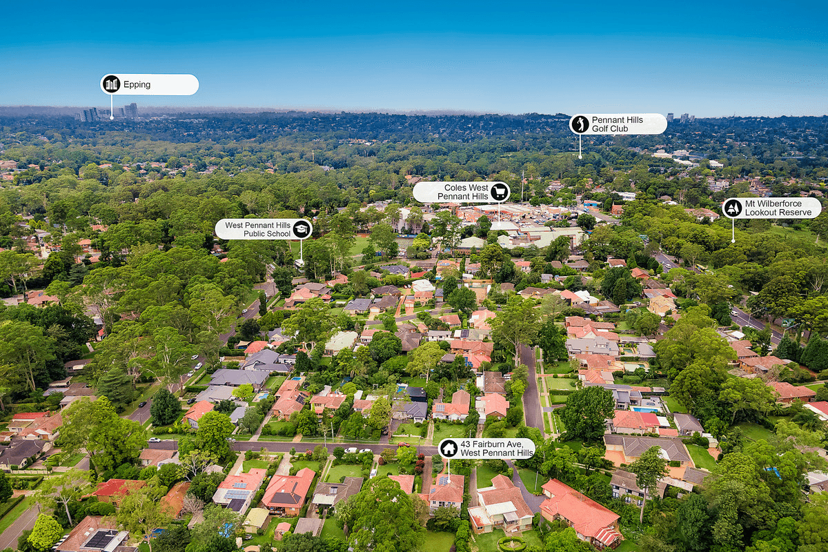 43 Fairburn Avenue, West Pennant Hills, NSW 2125