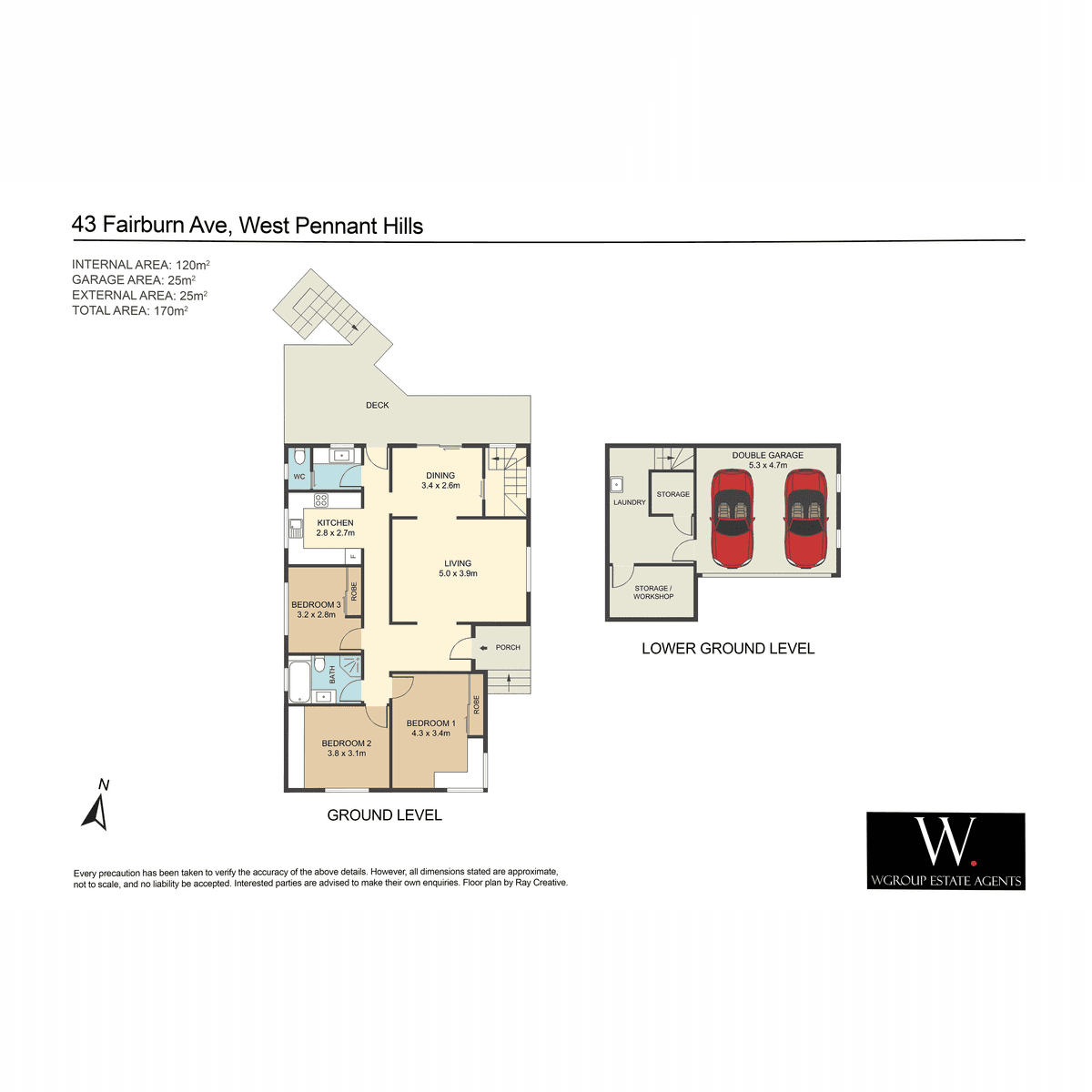 43 Fairburn Avenue, West Pennant Hills, NSW 2125