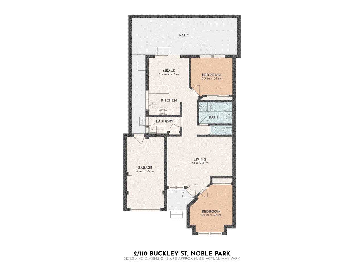 2/110 Buckley Street, Noble Park, VIC 3174